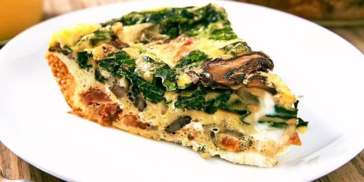 Tomato & Fresh Basil Frittata