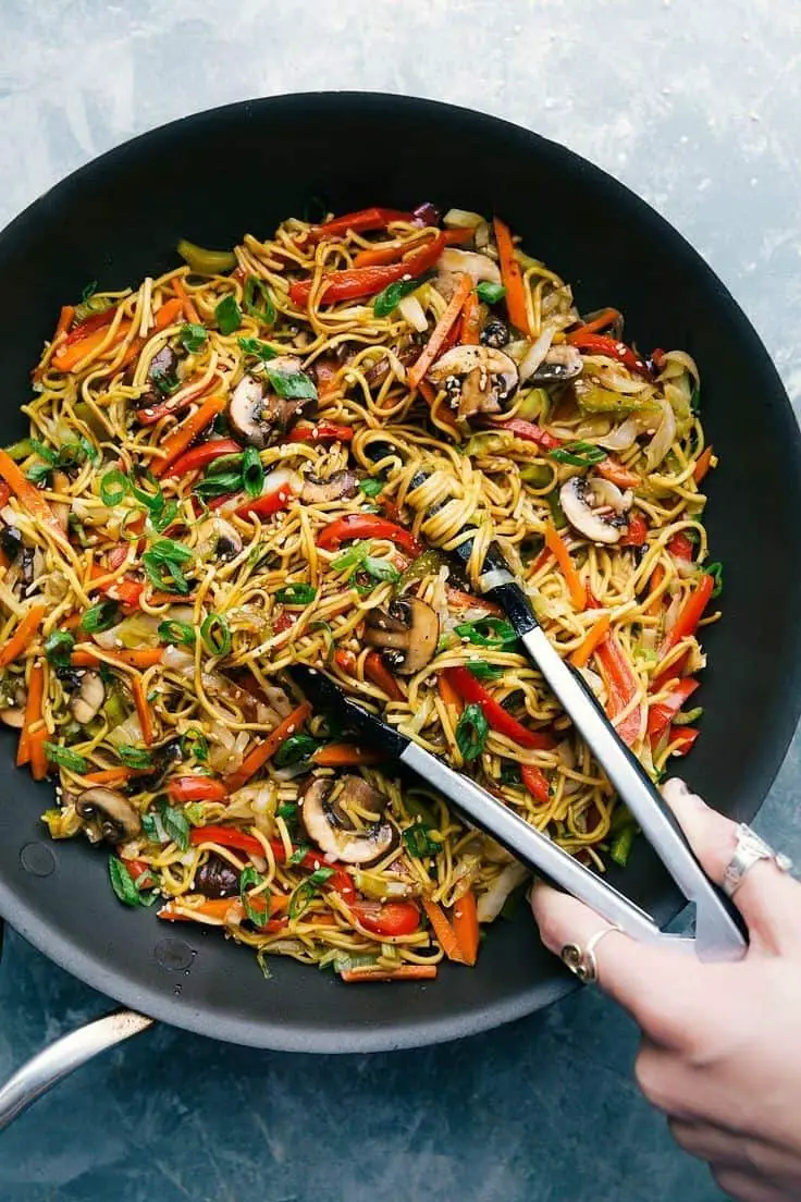 Japanese Yakisoba Assorted Vegetable Noodles