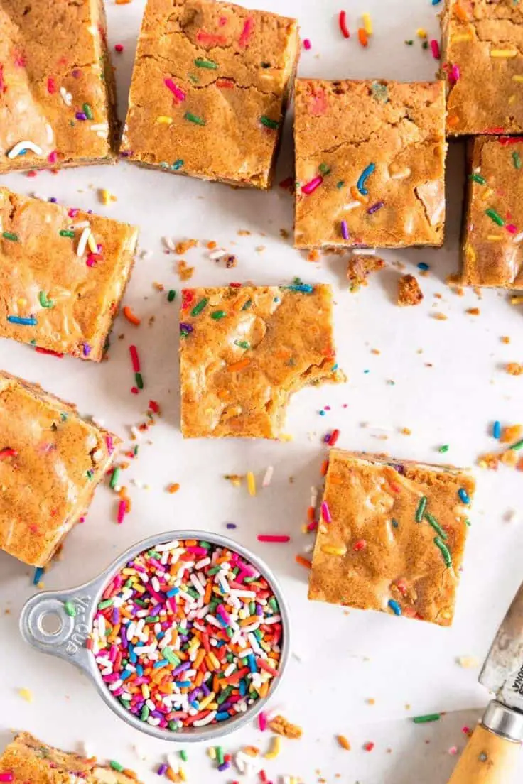 Birthday Cake Brownies