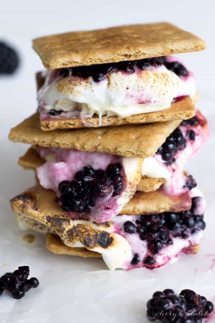 Vegan Blackberry Cheesecake