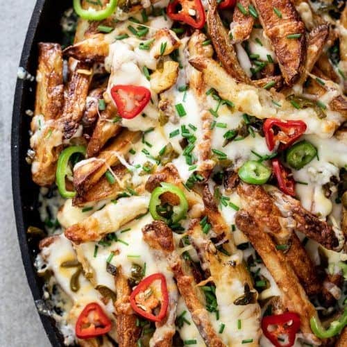Loaded Bacon And Cheese Fries