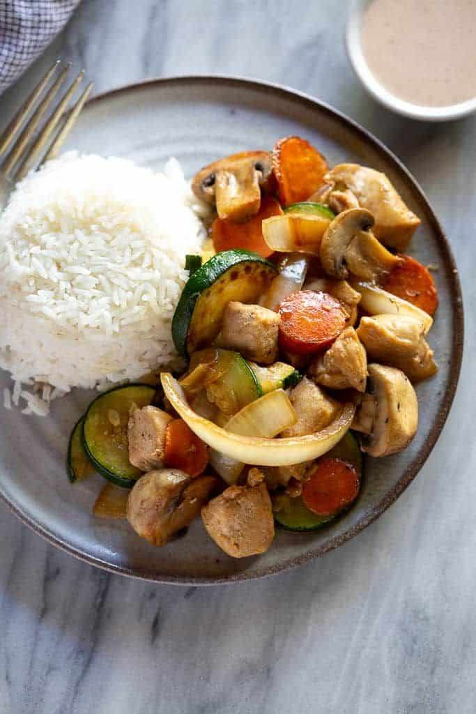 Chicken Yakisoba