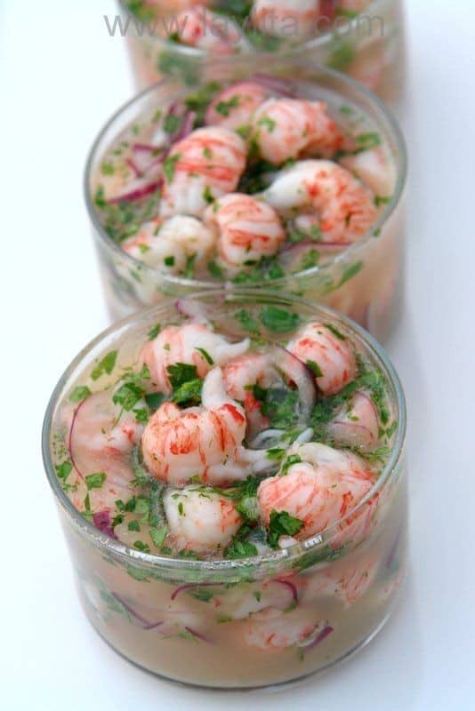 Langostino With Garlic Herb Butter