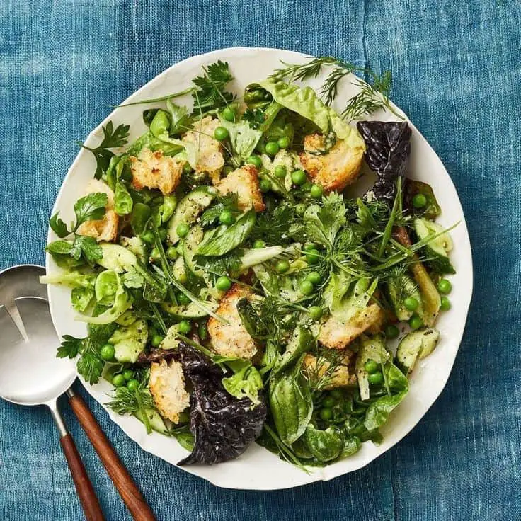 Spring Orecchiette Pasta With Burrata