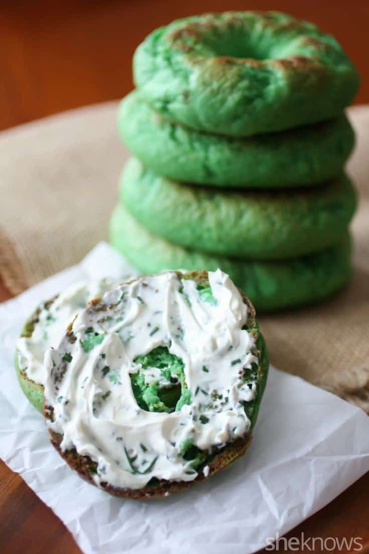Green & Gold Meringues