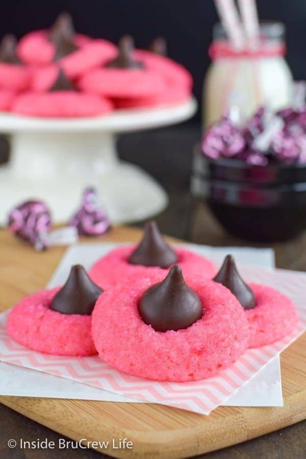 Hershey Kisses Red Velvet Cheesecake Trifle