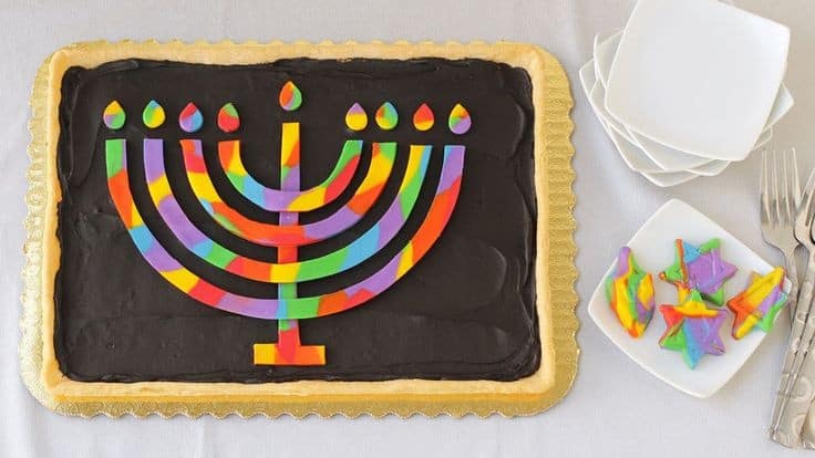 Hanukkah Sandwich Cookies