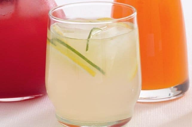 Lime and Thyme Cordial