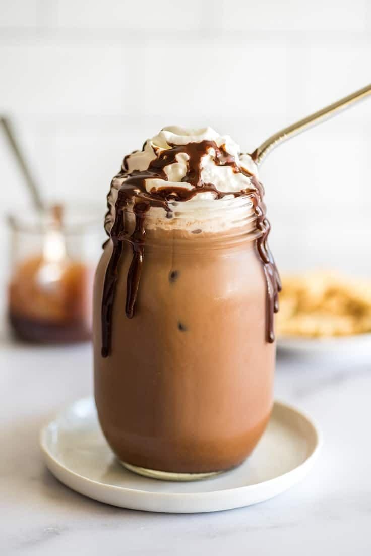 Keto Caramel Frappuccino