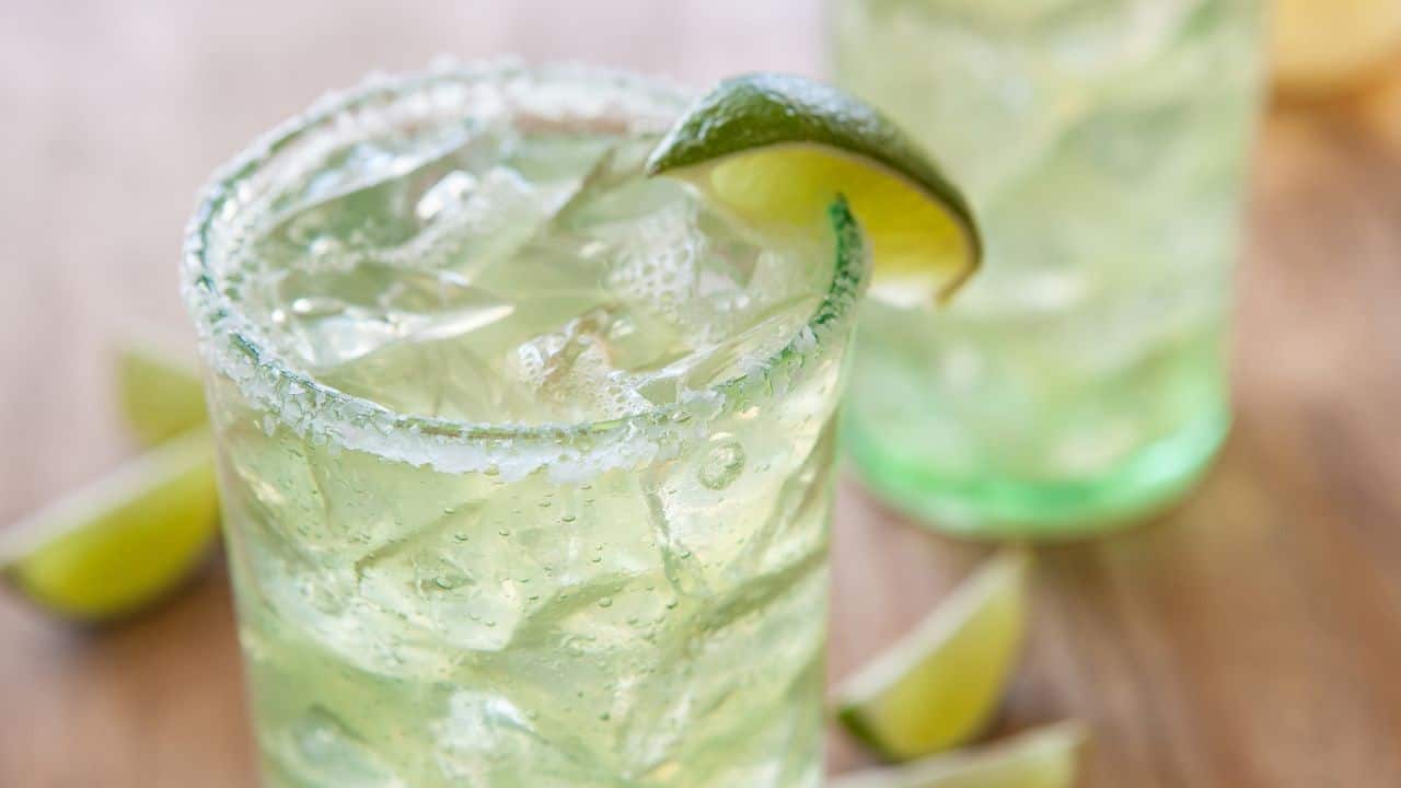 Texas Margaritas With Raspberry Liqueur