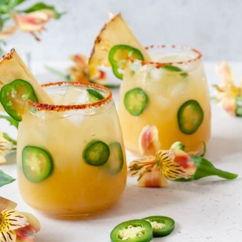 Quick To Make Spicy Skinny Margarita