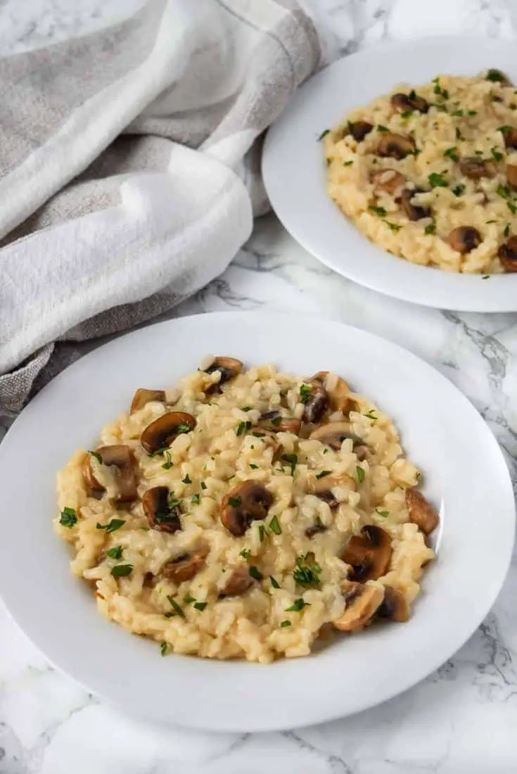 Mushrooms With Zucchini And Feta