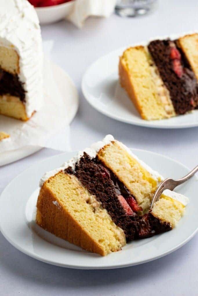 Neapolitan Cupcakes