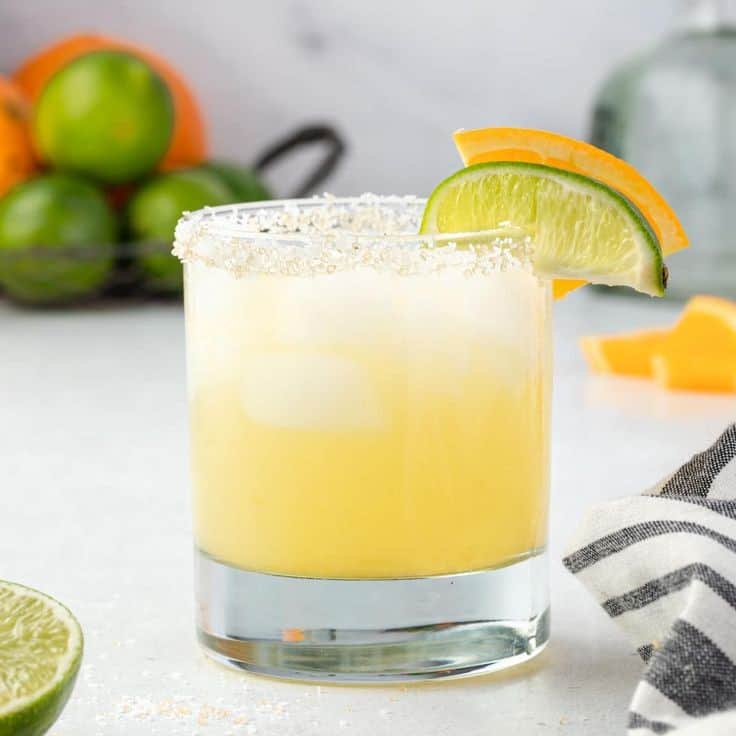 Texas Margarita With Gold Tequila