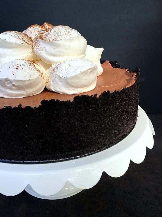 Chocolate Mexican Cake With Cream Caramel Frosting
