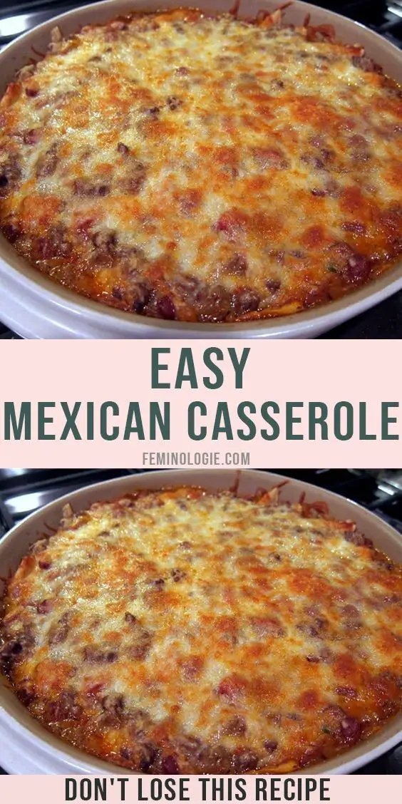 Layered Chicken Enchilada Bake