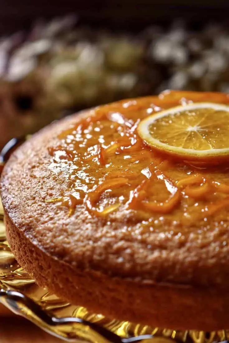 Vegan Chai, Orange And Cardamom Cake