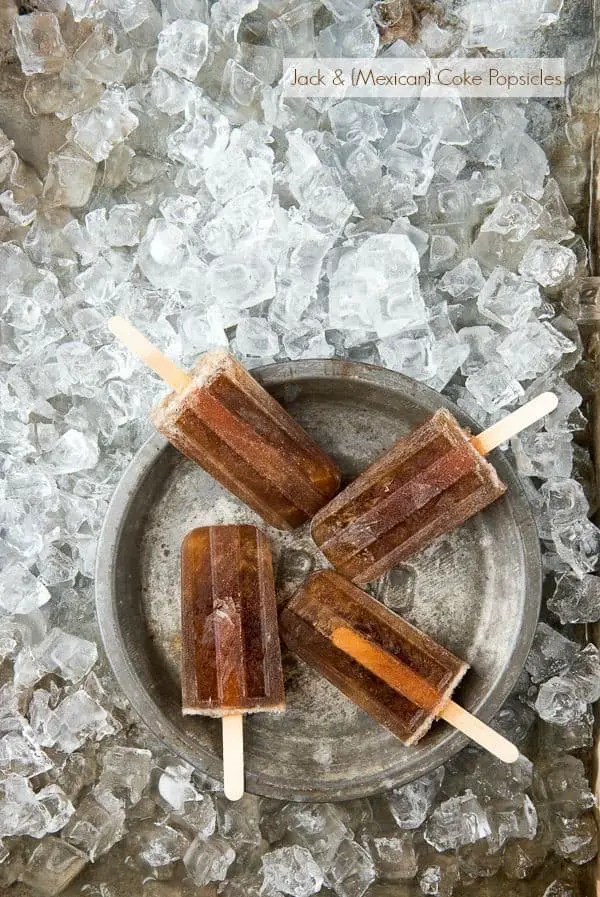 Irish Coffee and Cream Popsicles
