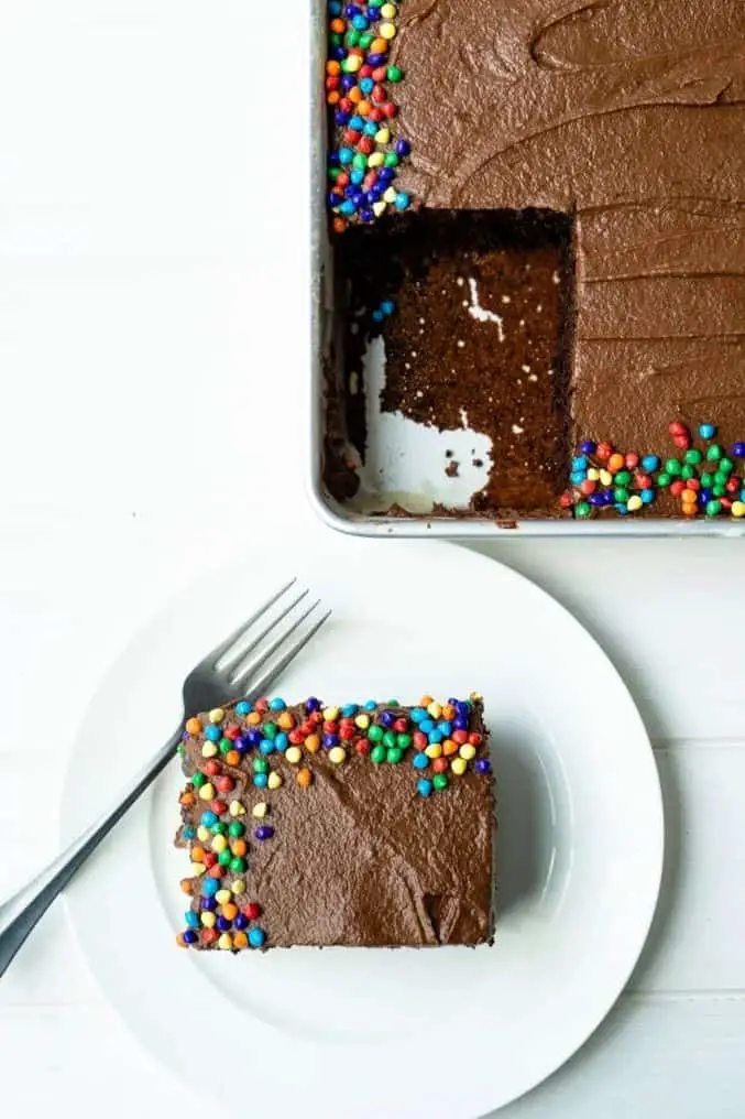 Hot Chocolate Mexican Cake
