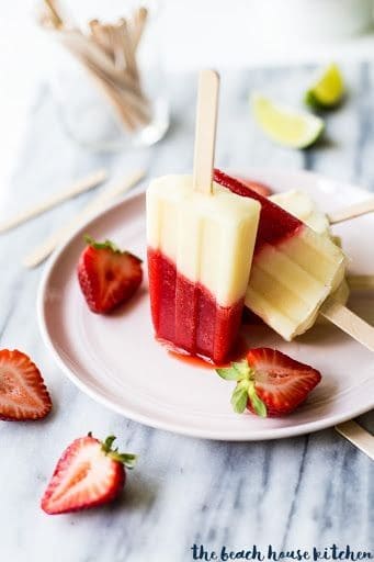 Mango Bourbon Smash Popsicles