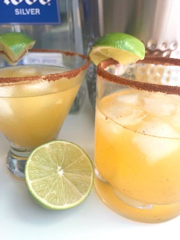 Jamaican Inspired Spicy Skinny Margarita