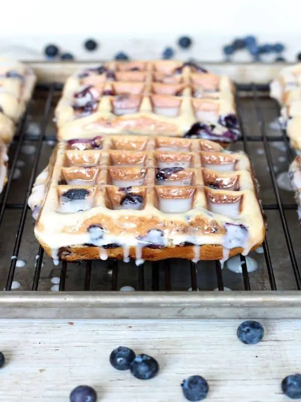Carrot Cake Waffles