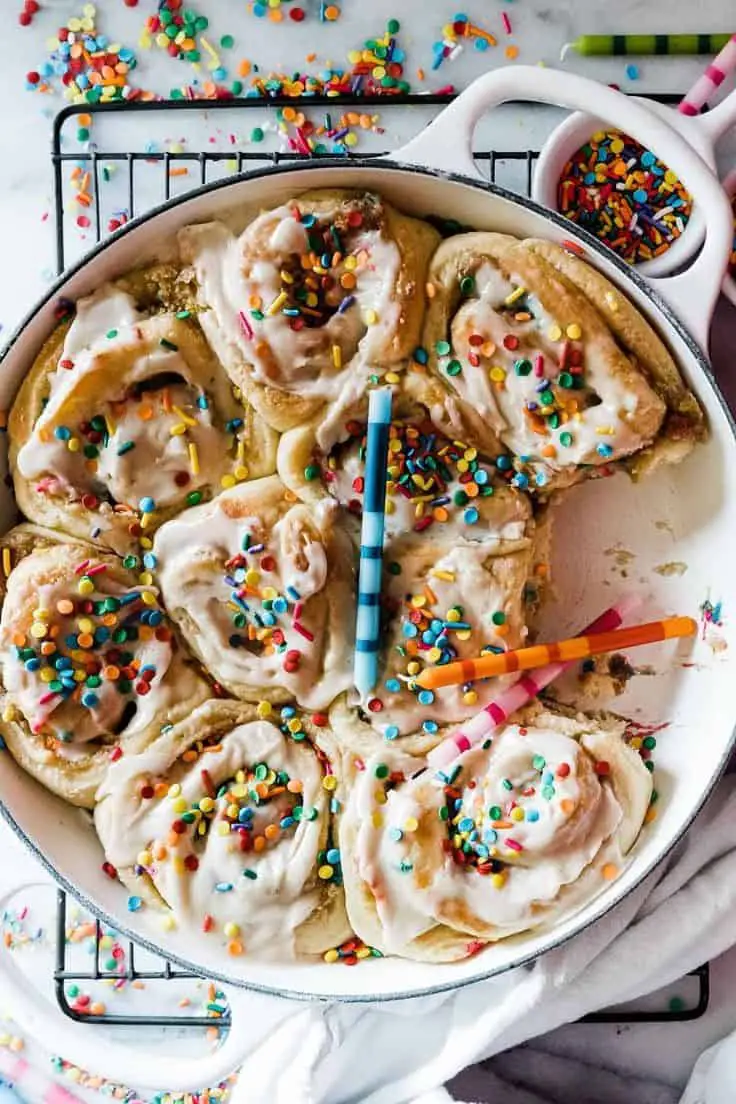 Cake Batter Rice Krispie Treats