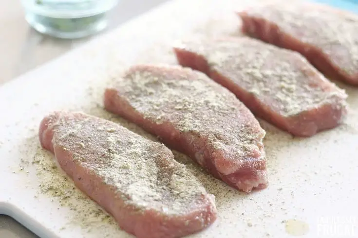 Pork Chops With Dijon Herb Sauce