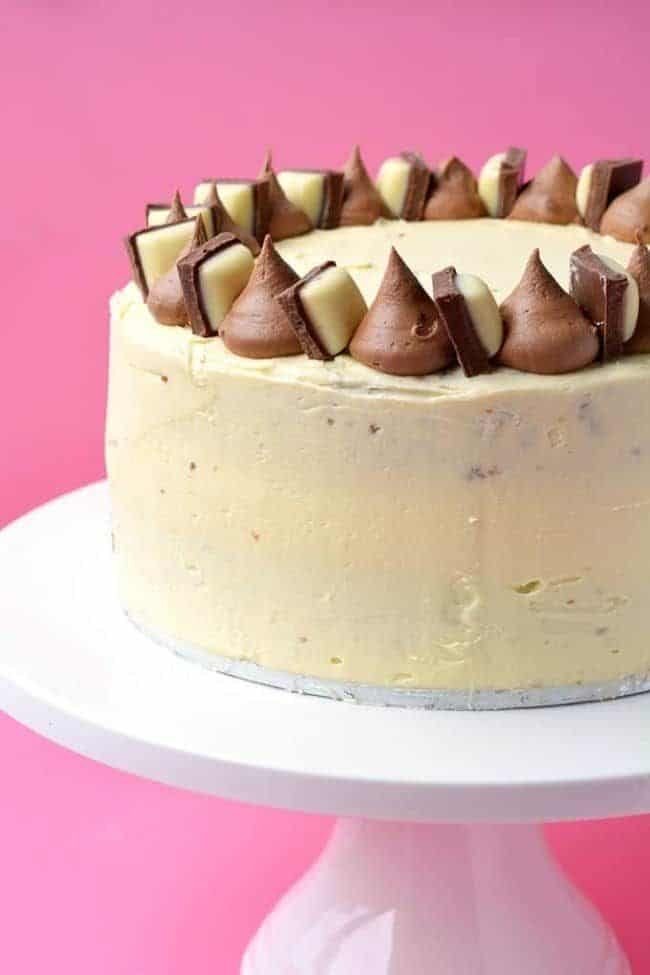 White Chocolate And Raspberry Slices