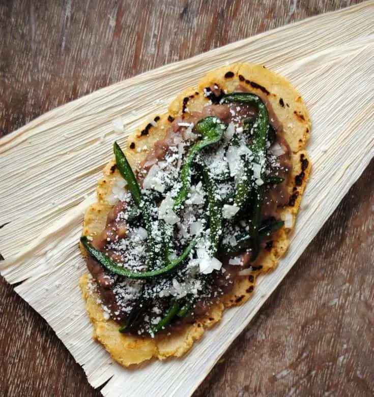 Chorizo And Beans Huaraches