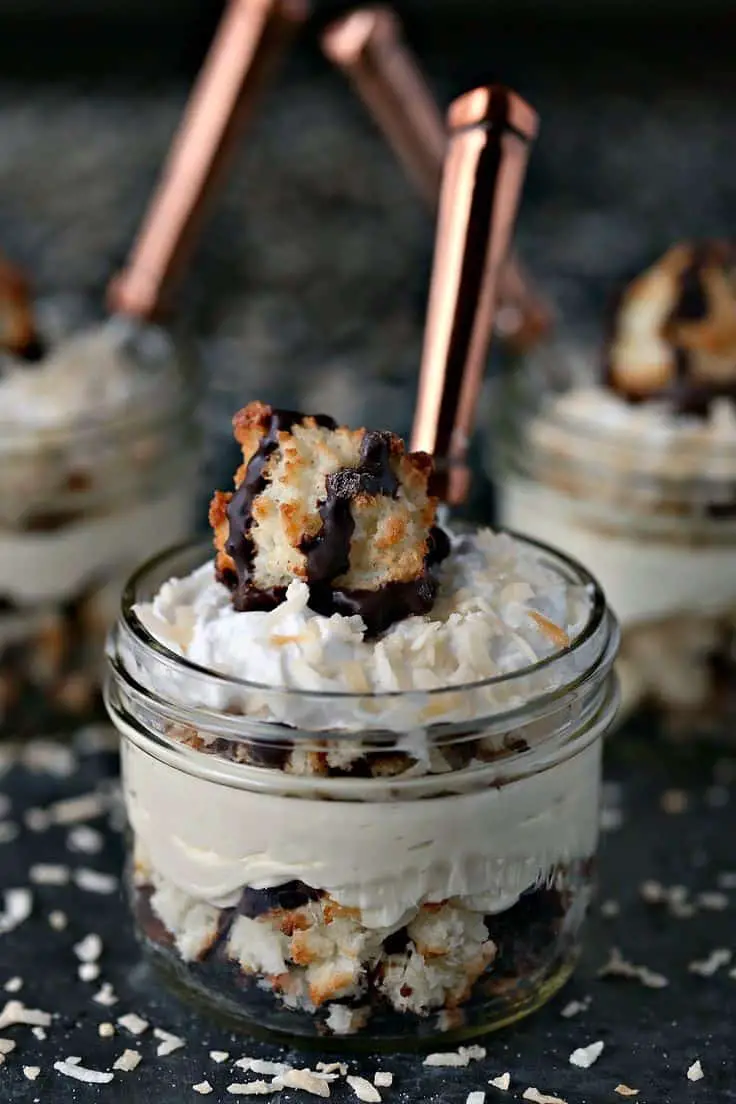 Mini Eggnog No Bake Cheesecake