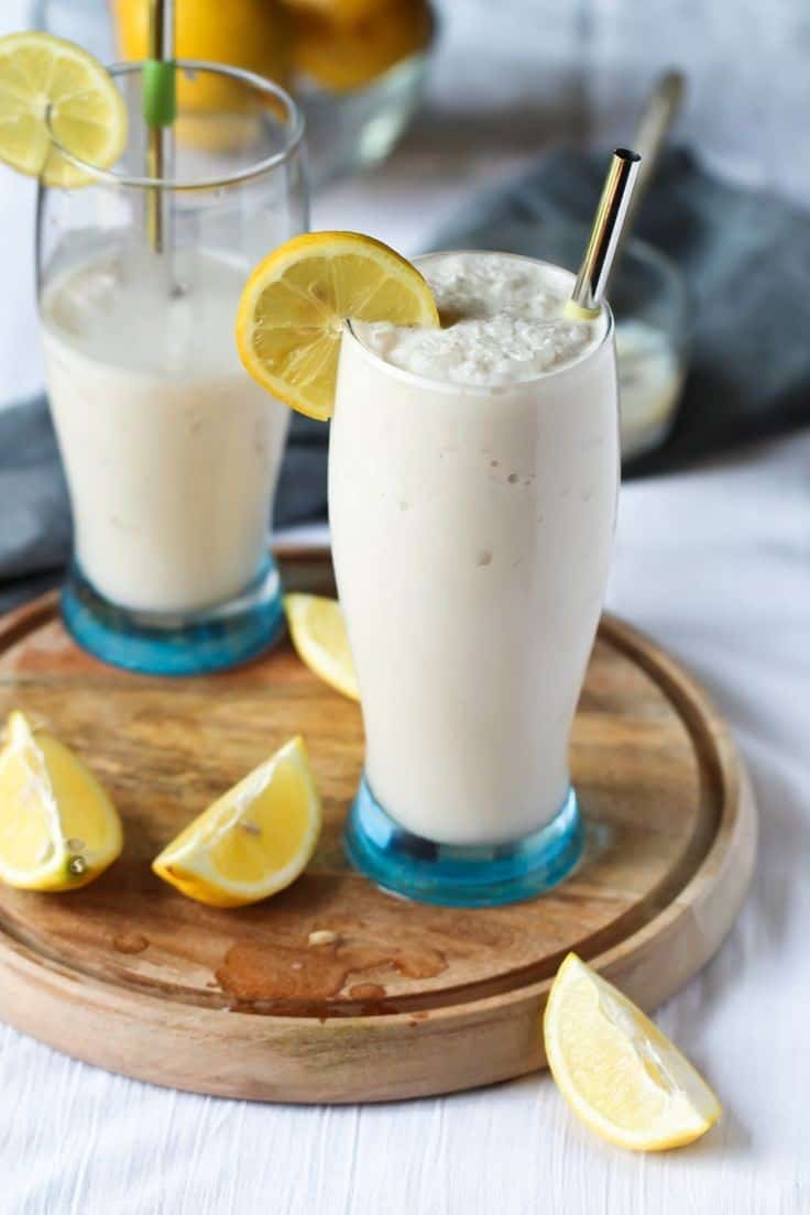 The Healthiest Peanut Butter Milkshake