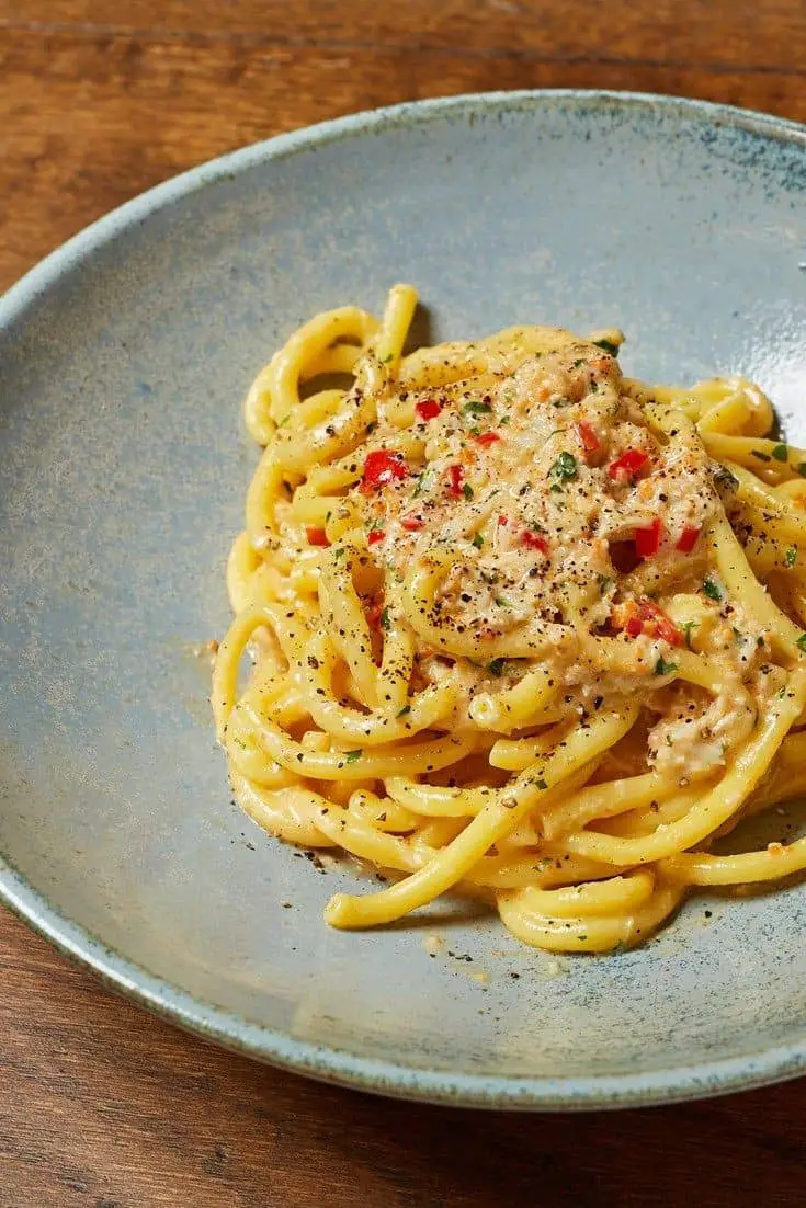 Open-Faced Crab Sandwich