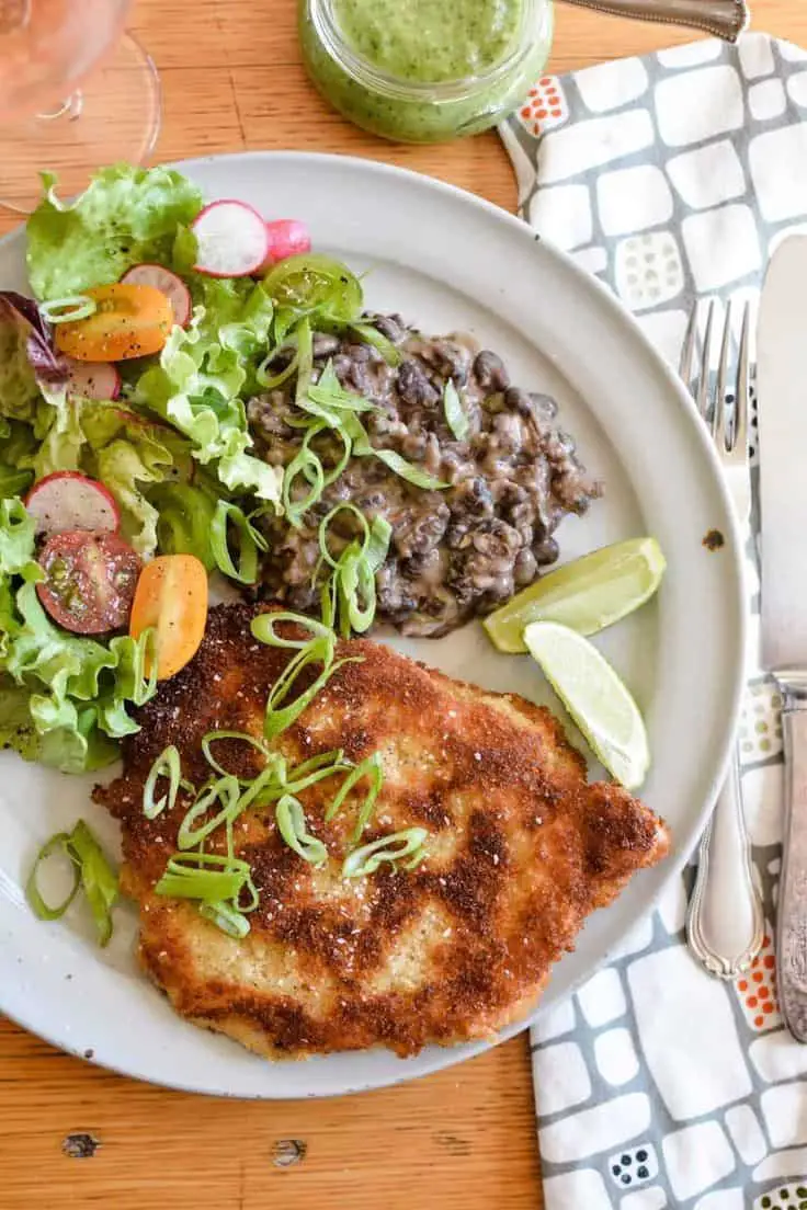 Beef Milanesa & Humita