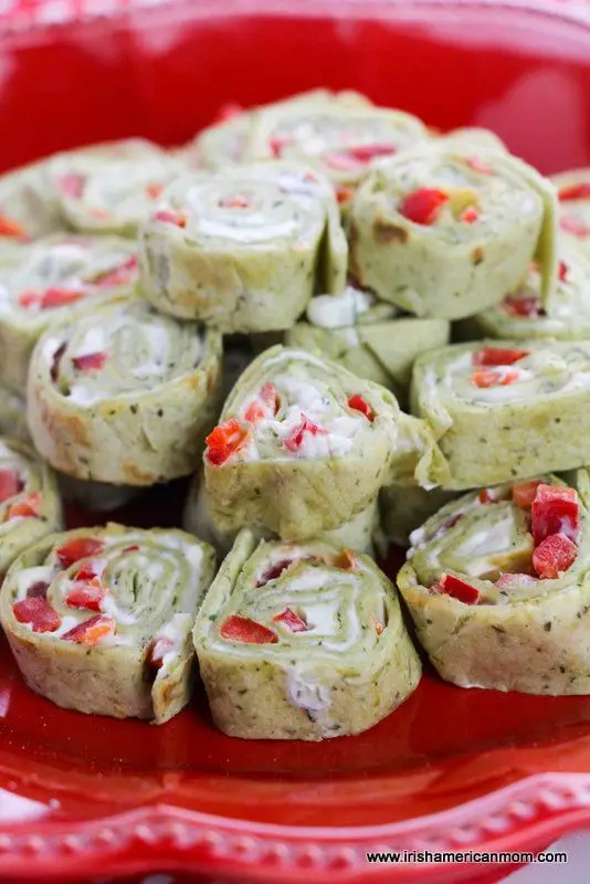 Veggie Pizza Pinwheels
