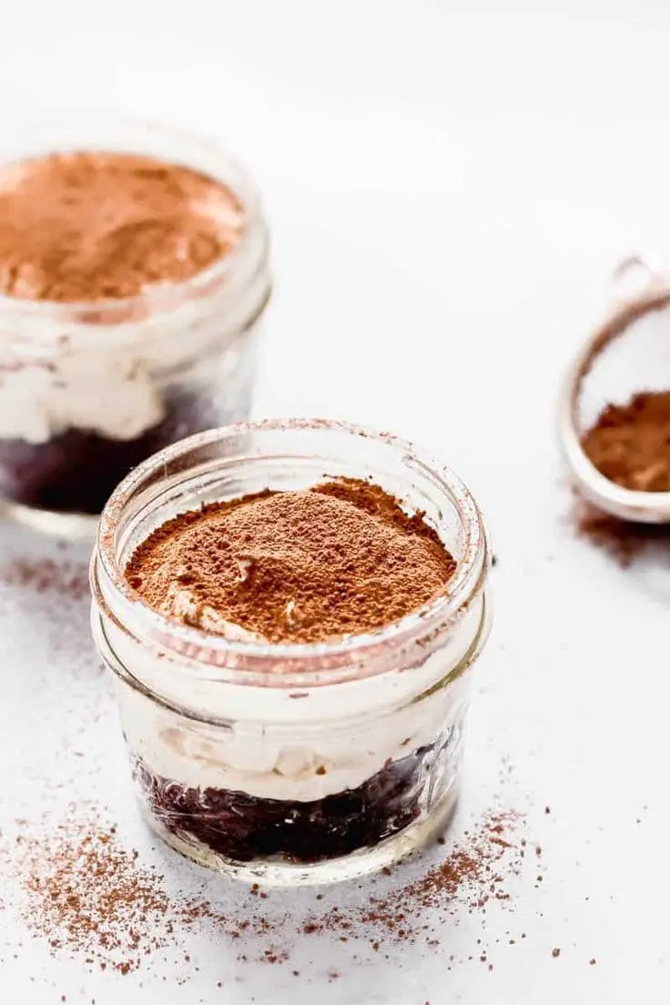 No Bake Coconut Macaroon Cheesecake Parfaits