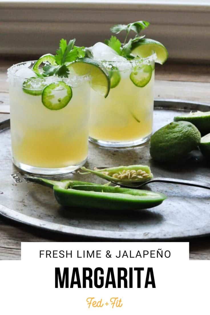 Spicy Skinny Margarita With Maple Syrup