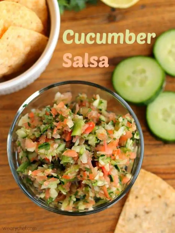 Fish Cucumber Salsa