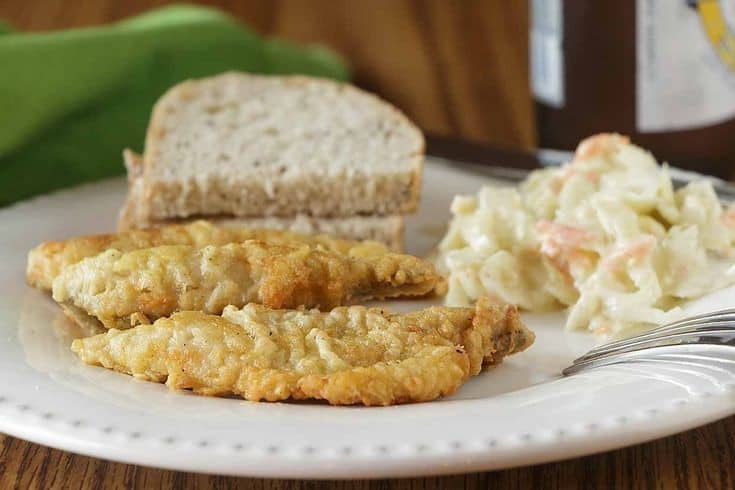 Baked Parmesan Perch