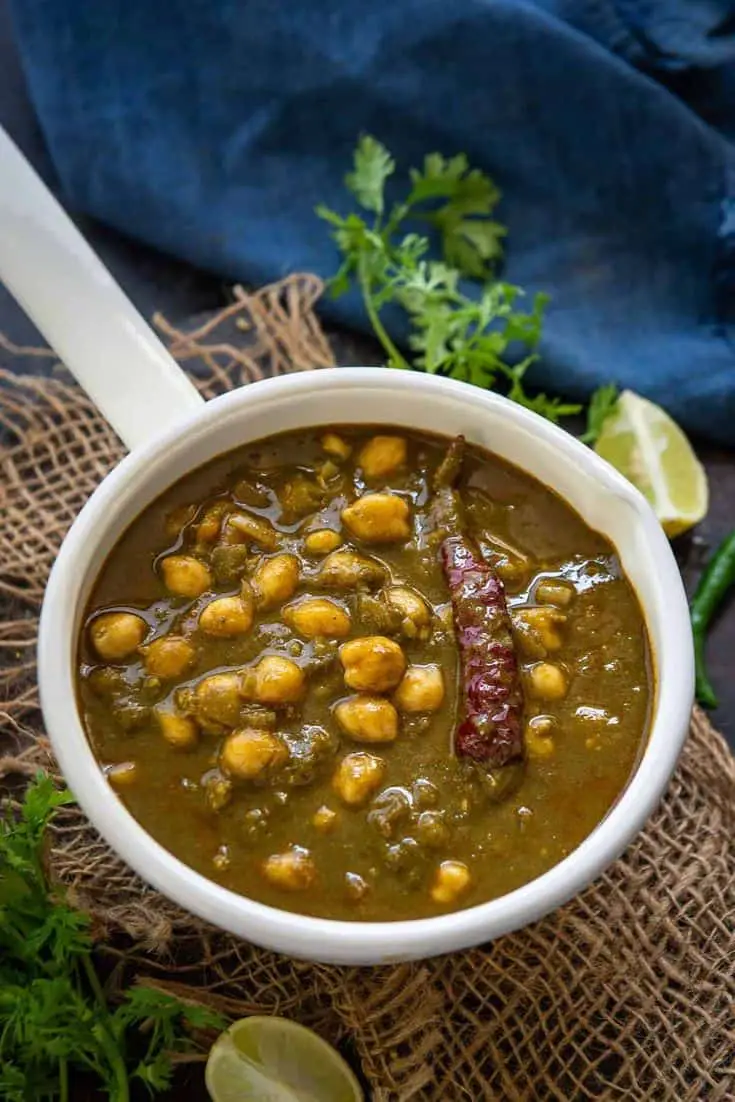 Palak Corn Curry