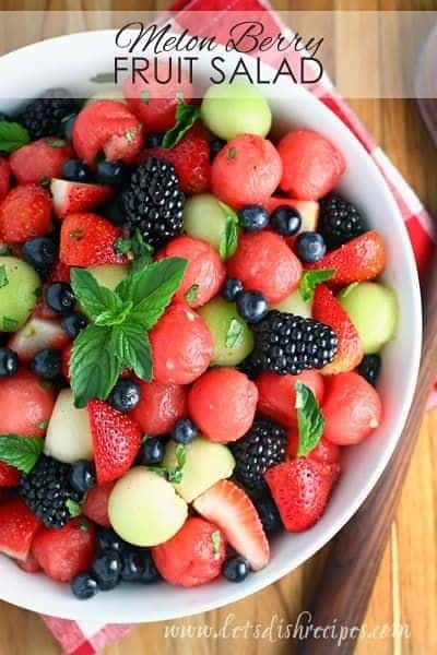 Summer Melon Ball Salad