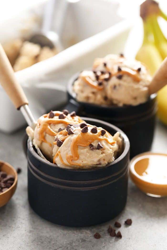 Vegan Chocolate Tahini Ice Cream