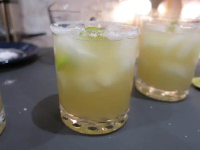 Texas Margarita With Cranberry Juice