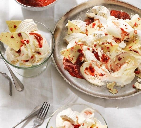 Strawberry And Cream Cheesecake