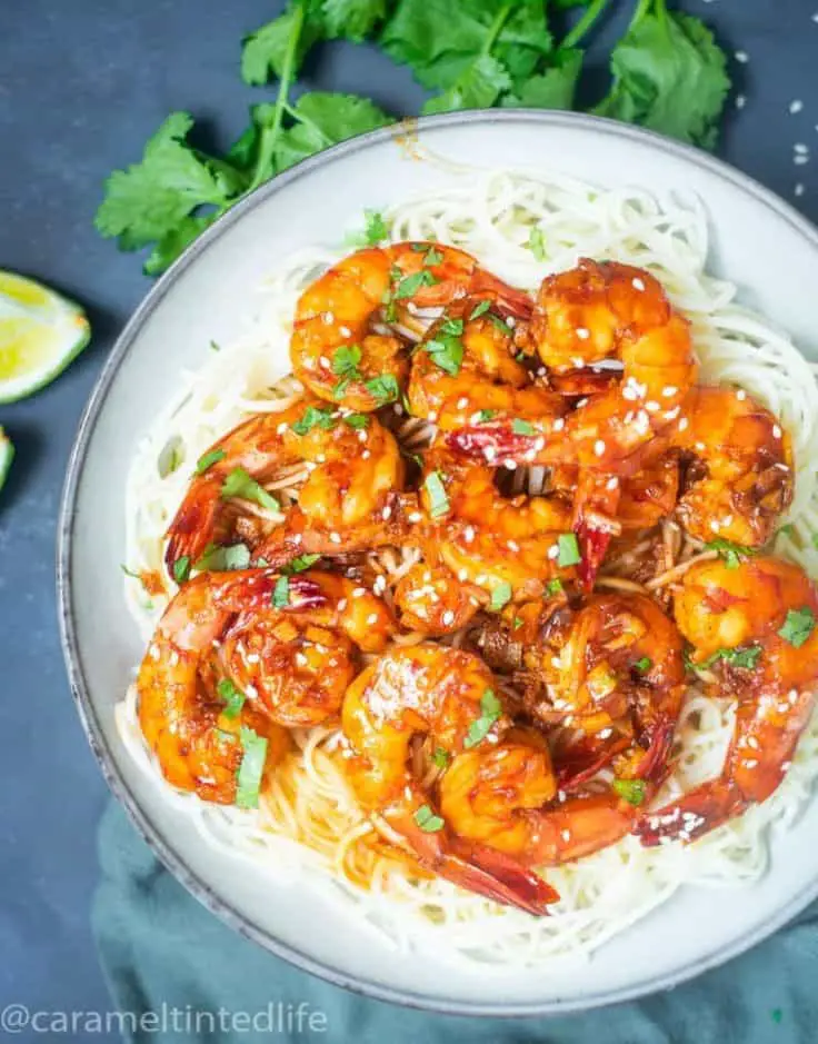 Shrimp Stir-Fry With Ginger And Garlic