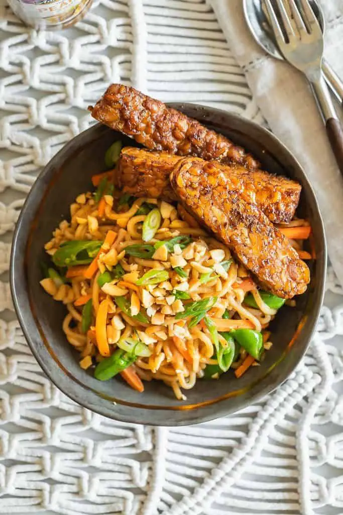 Marinated Tempeh Salad