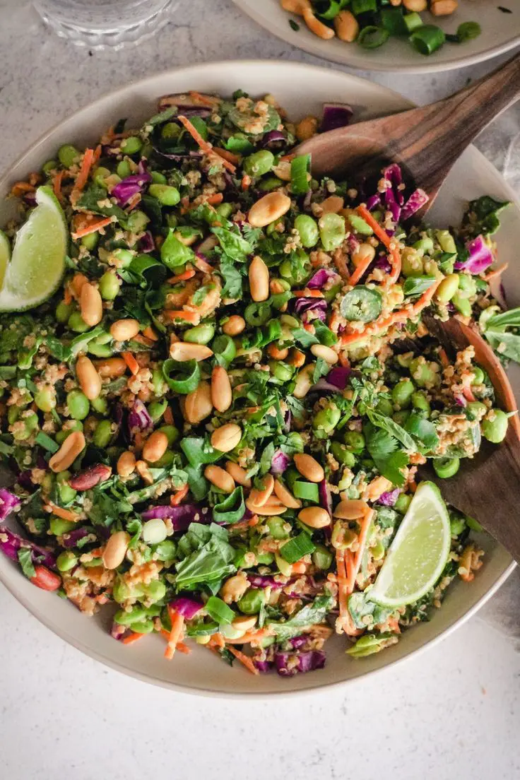 Warm Spinach Salad With Soy Dressing
