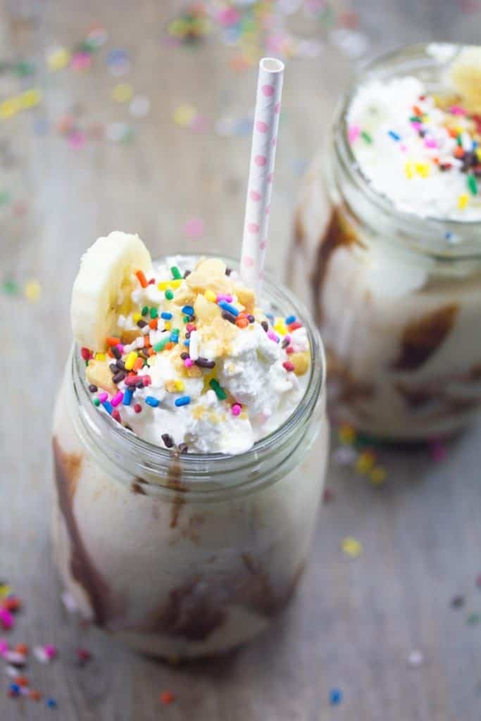 S’Mores Boozy Milkshake