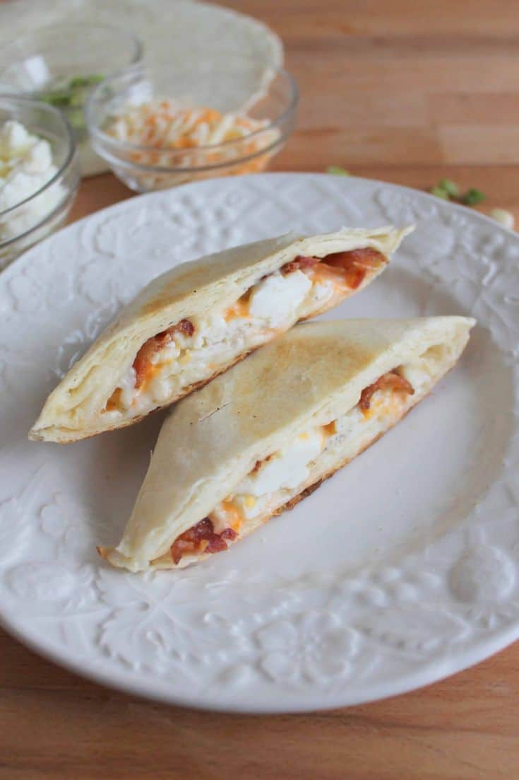 Pie Iron Quesadillas
