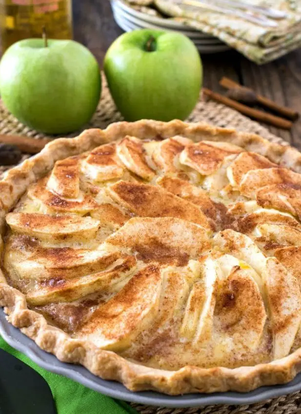 Apple Custard Pies